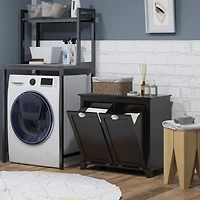 Homcom Tilt-Out Laundry Sorter Bathroom Cabinet