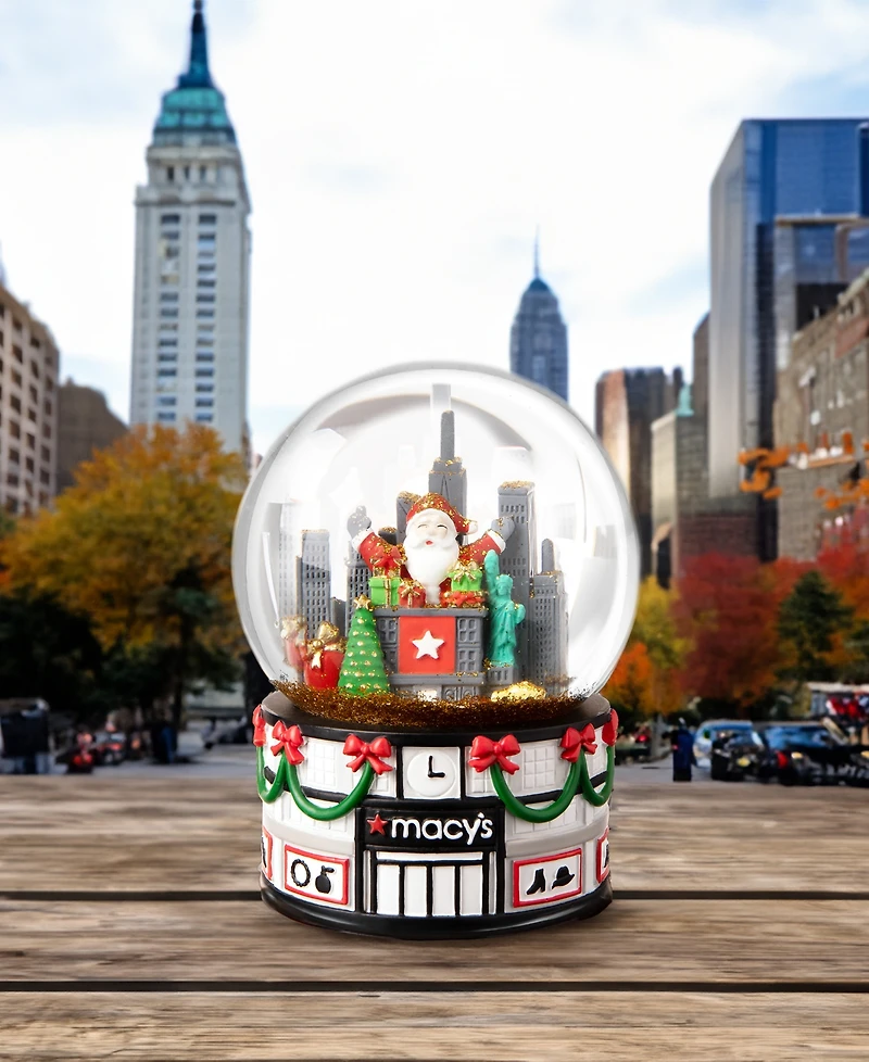 Godinger Macy's Christmas in New York City Snow Globe, Macy's Exclusive