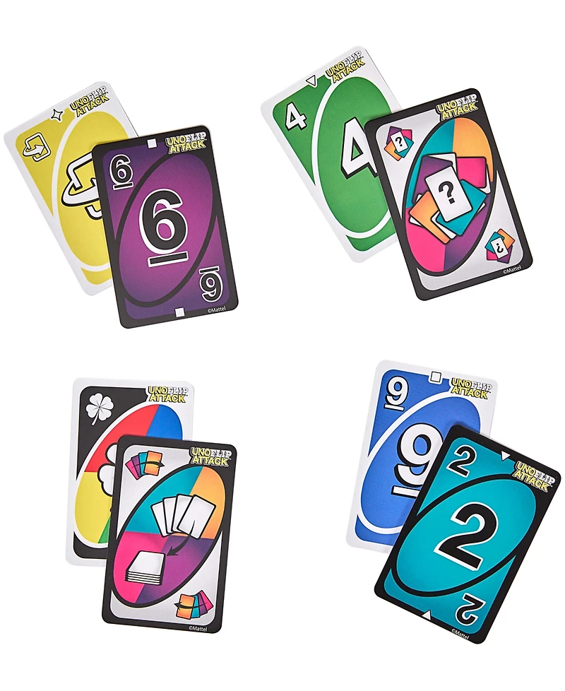 Mattel Uno Flip Attack Card Game