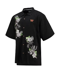 Tommy Bahama Men's Black Washington Commanders Azule Oasis Button-Up Shirt