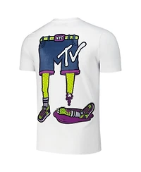 Freeze Max Men's White Mtv Zombie Regular Fit T-Shirt