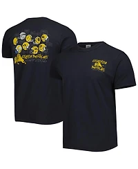 Image One Men's Black Colorado Buffaloes Vault Helmet History Comfort T-Shirt