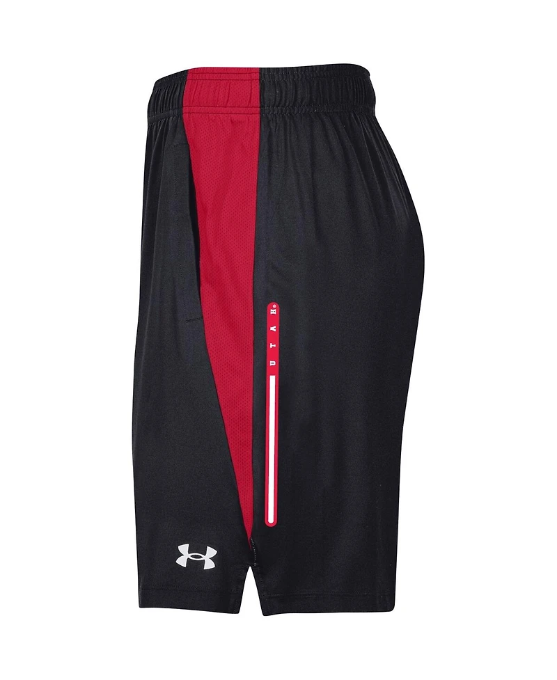 Under Armour Men's Black Utah Utes Tech Vent Shorts