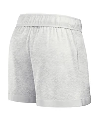 Fanatics Women's Oatmeal Miami Dolphins vintage-like Badge Shorts