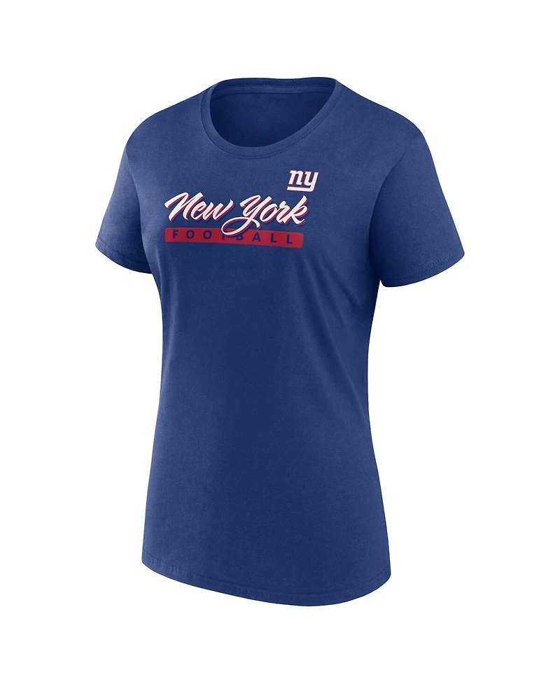 Fanatics Women's New York Giants Risk T-Shirt Combo Pack