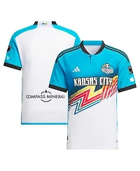 Adidas Men's White Sporting Kansas City 2024 Archive Authentic Jersey