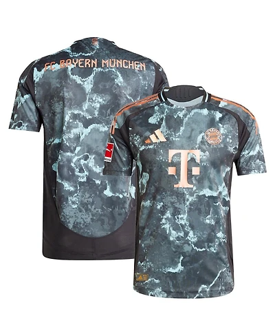 Adidas Men's Black Bayern Munich 2024/25 Away Authentic Jersey