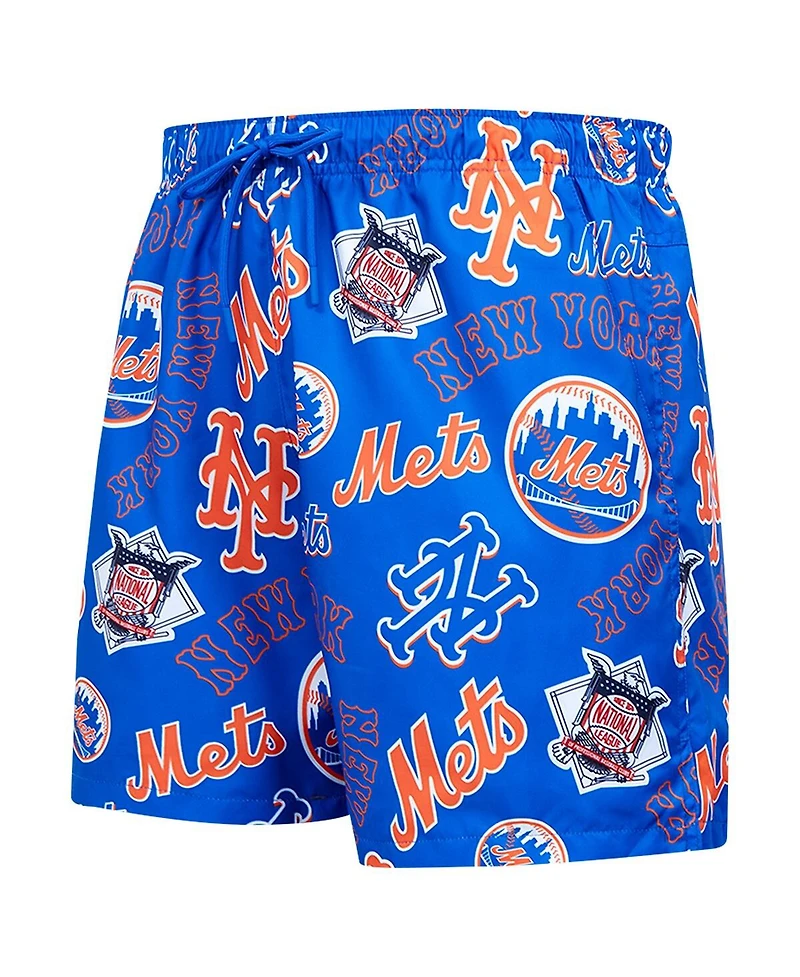 Pro Standard Men's Royal New York Mets Toss Logo Woven Shorts