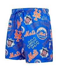 Pro Standard Men's Royal New York Mets Toss Logo Woven Shorts