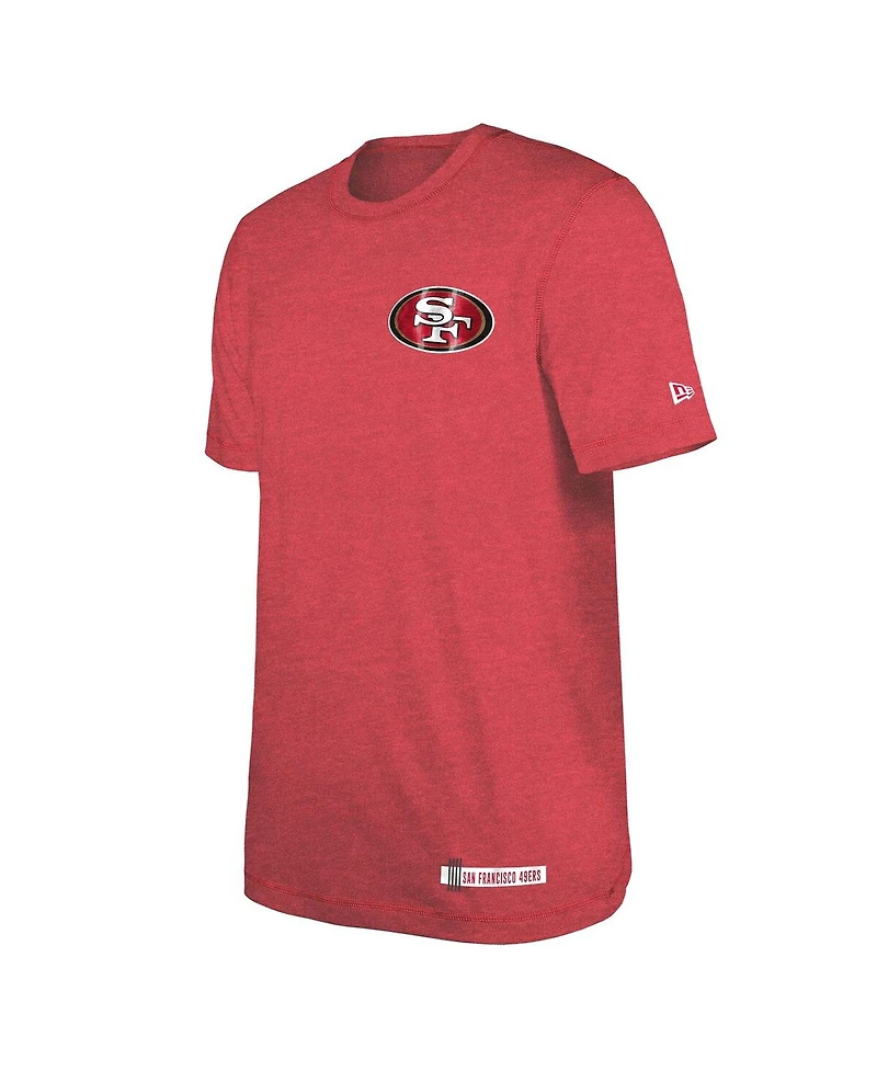 New Era Men's Scarlet San Francisco 49ers 2024 Nfl Training Camp T-Shirt