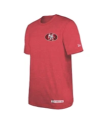 New Era Men's Scarlet San Francisco 49ers 2024 Nfl Training Camp T-Shirt