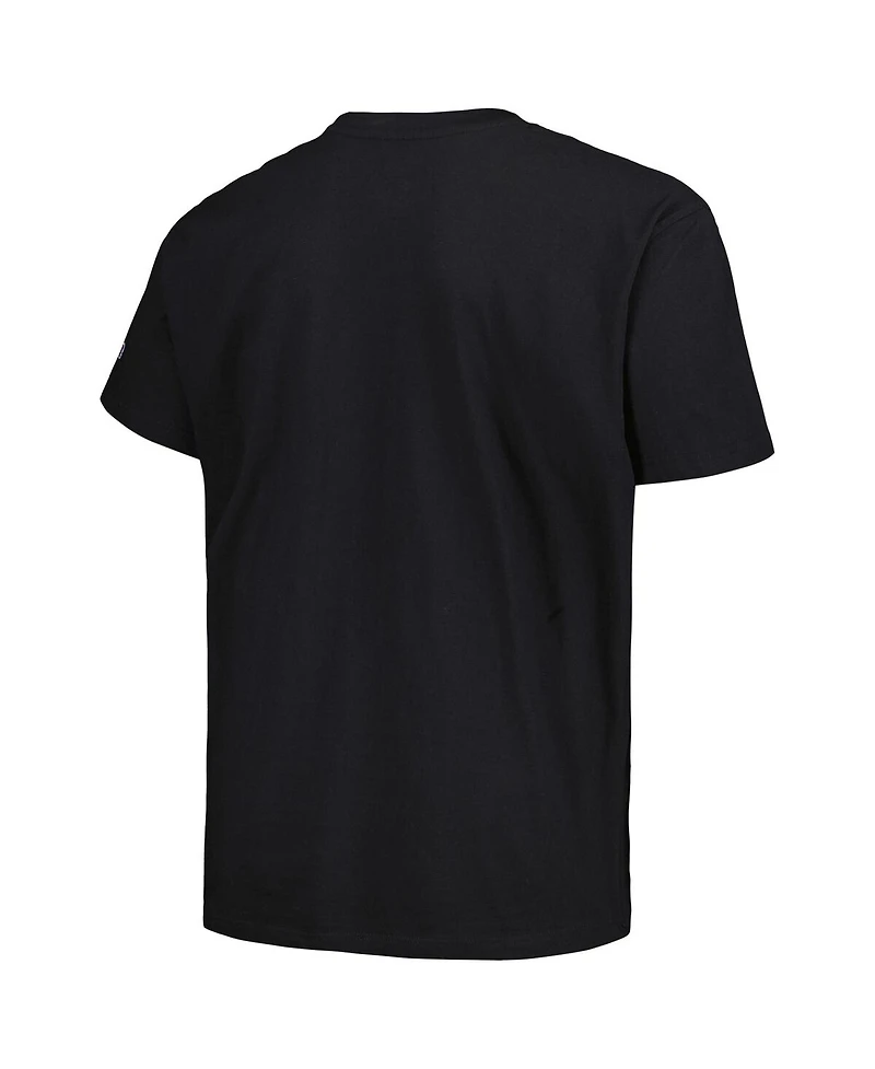 Profile Men's Black Colorado Buffaloes Big Tall Wordmark T-Shirt