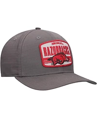New Era Men's Charcoal Arkansas Razorbacks Team Elevated 9SEVENTY Adjustable Hat