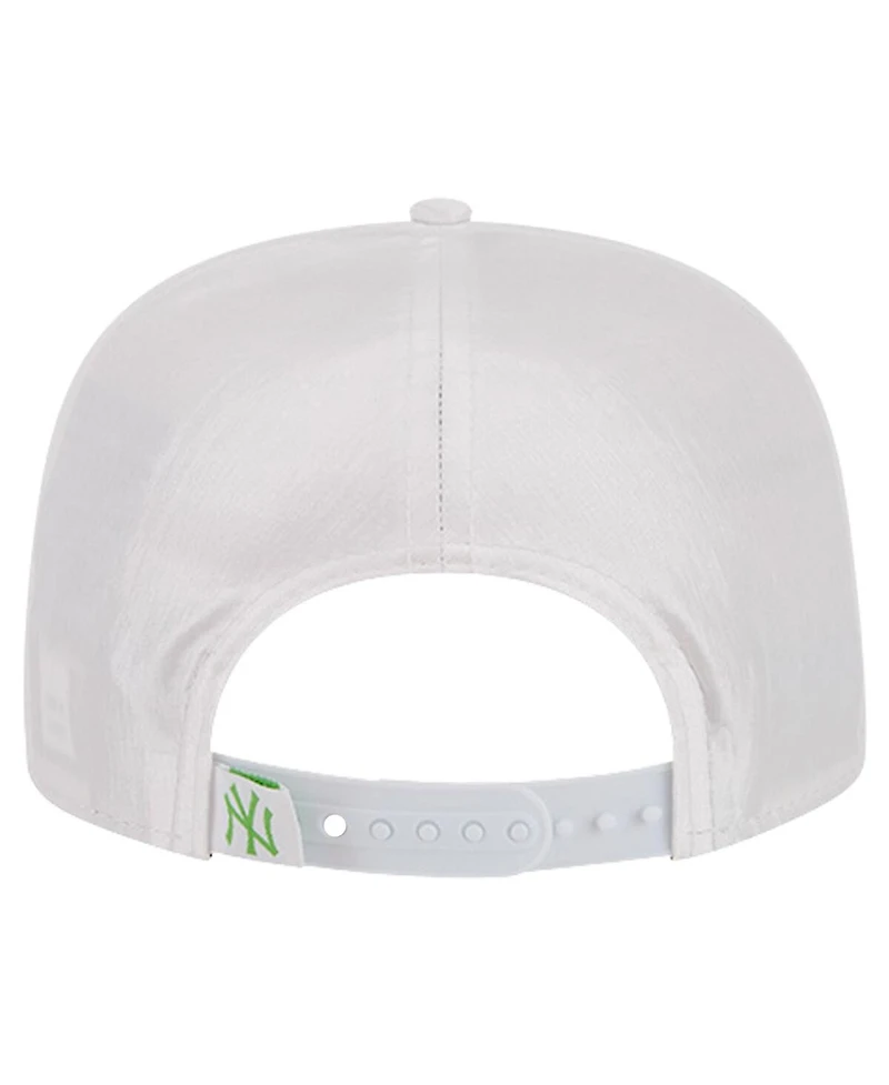 New Era Men's White New York Yankees Spring Spectrum Golfer Snapback Hat