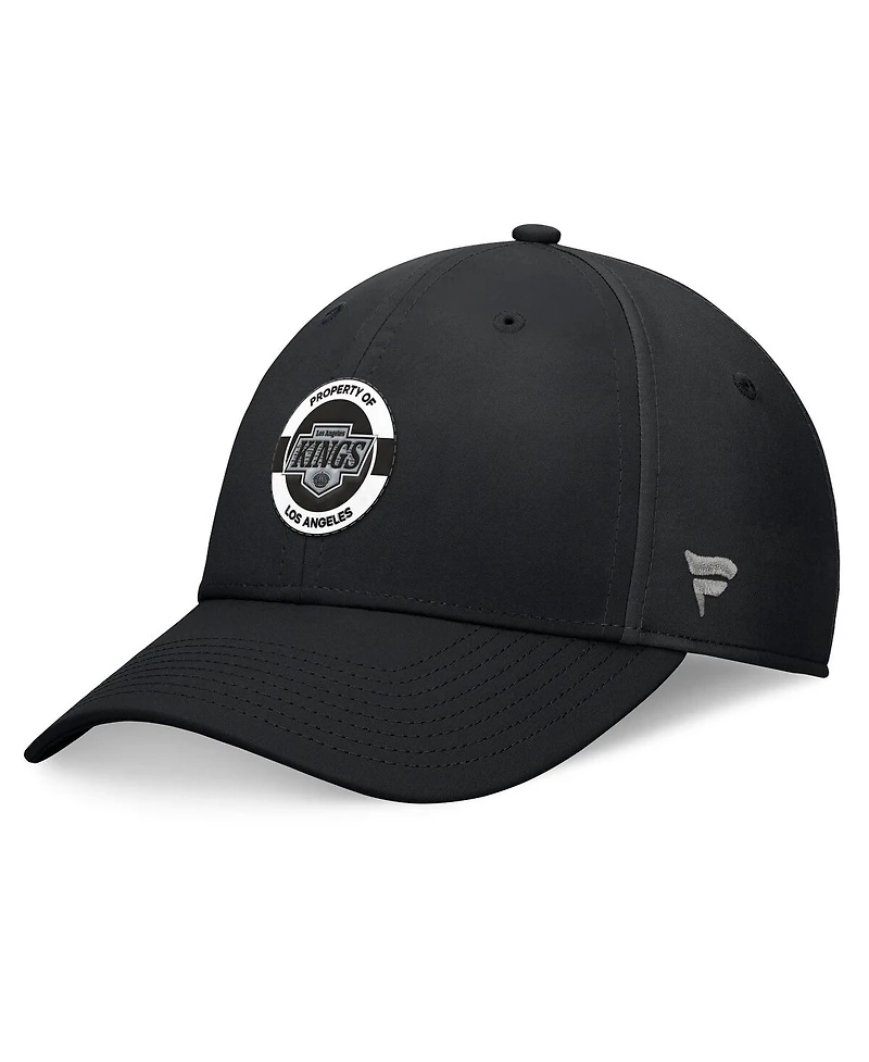 Fanatics Men's Black Los Angeles Kings Authentic Pro Training Camp Flex Hat