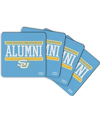 Indigo Falls Southern University Jaguars Alumni 4-Pack Neoprene Coaster Set