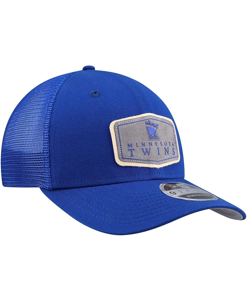 New Era Men's Blue Minnesota Twins Labeled 9SEVENTY Hat