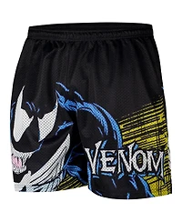 Chalk Line Men's Black Venom Amazing Spider-Man 316 Retro Shorts
