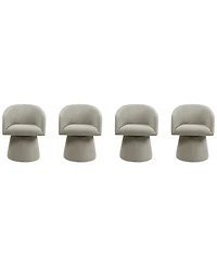 Korder 4-Pc. Arm Swivel Chair Set, Created for Macy's