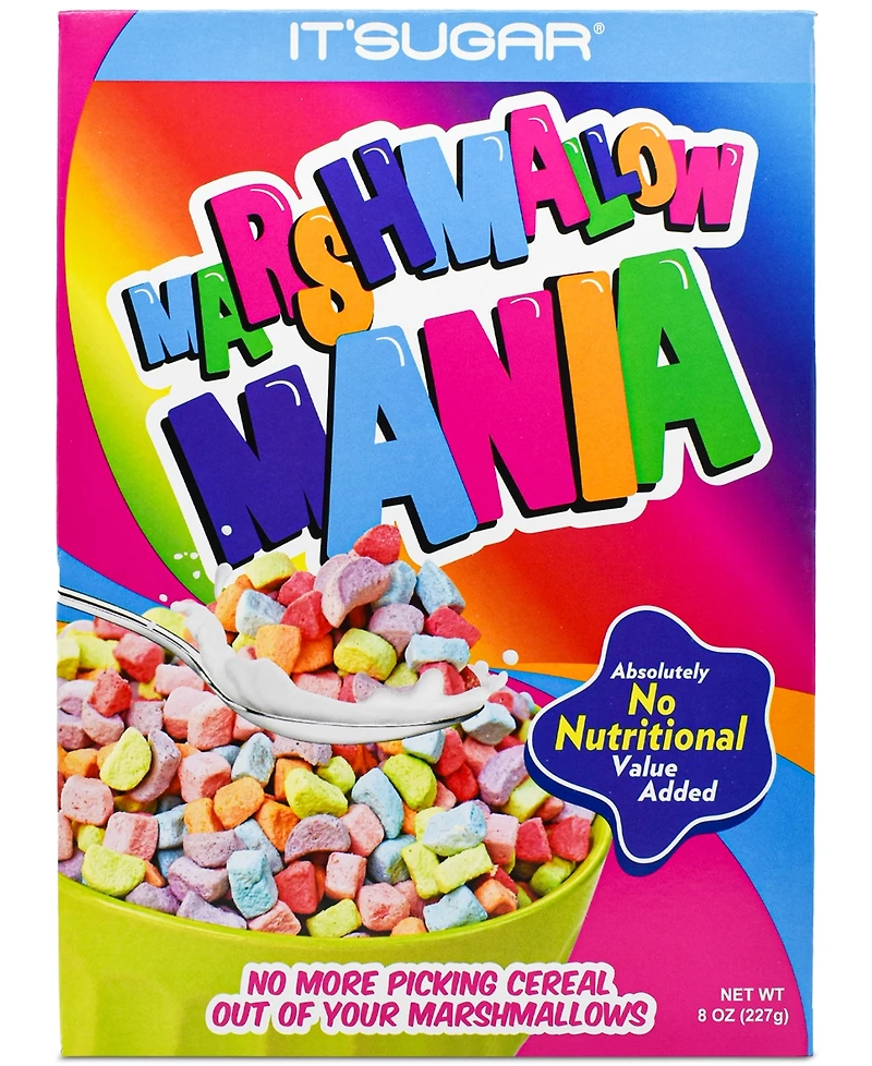 It'Sugar Marshmallow Mania Candy Cereal Box, 8 oz.