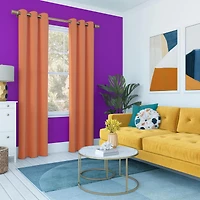 Harper Bright Vibes 100% Blackout Grommet Curtain Panel