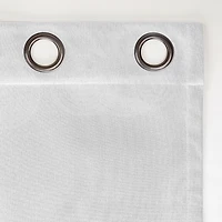 Tresello Tonal Texture Draft Shield Fleece Insulated 100% Blackout Grommet Curtain Panel