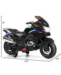 Skonyon 12V Kids Ride On Motorcycle Electric Motor Bike