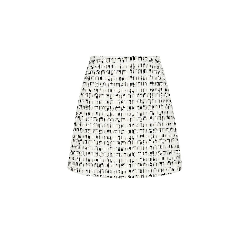 Nocturne Women's Tweed Mini Skirt