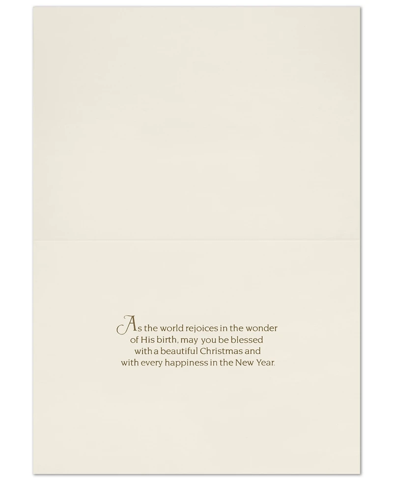 Masterpiece Studios Golden Nativity Holiday Boxed Cards