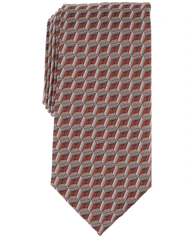 Perry Ellis Men's Barone Geo-Pattern Tie