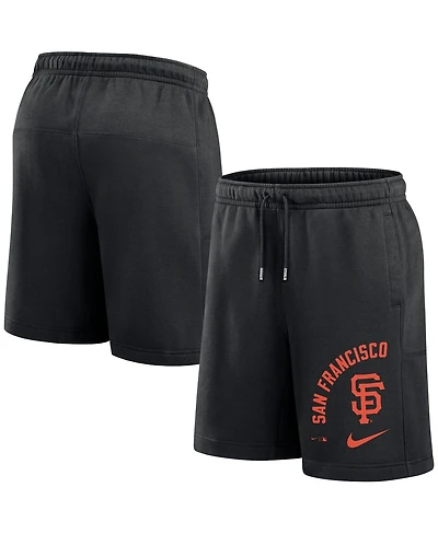 Nike Men's Black San Francisco Giants Arched Kicker Shorts