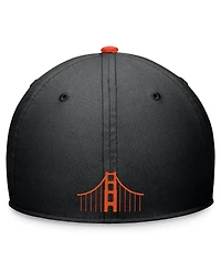 Nike Men's Black/Orange San Francisco Giants 2024 City Connect Swoosh Flex Hat