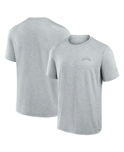 Fanatics Men's Gray Los Angeles Chargers Front Office Tech T-Shirt