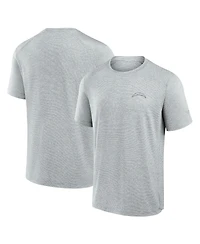 Fanatics Men's Gray Los Angeles Chargers Front Office Tech T-Shirt