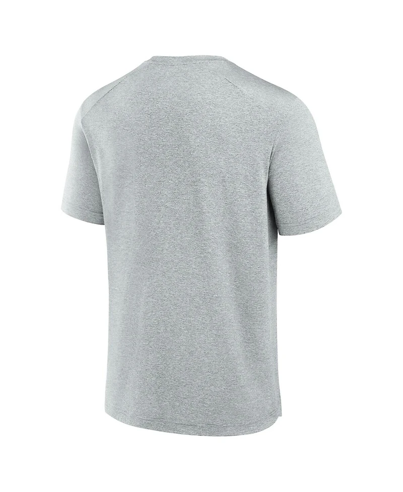 Fanatics Men's Gray Los Angeles Chargers Front Office Tech T-Shirt