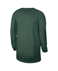 Nike Men's Hunter Green Milwaukee Bucks 2024/25 Legend On-Court Practice Long Sleeve T-Shirt