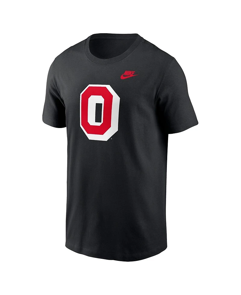 Nike Men's Black Ohio State Buckeyes Legacy Alternate Logo T-Shirt