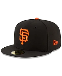 New Era Men's Black San Francisco Giants National Baseball Hall of Fame 59FIFTY Fitted Hat