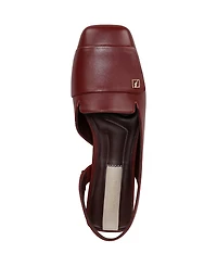 Franco Sarto Women's Teagan Square Toe Slingback Flats