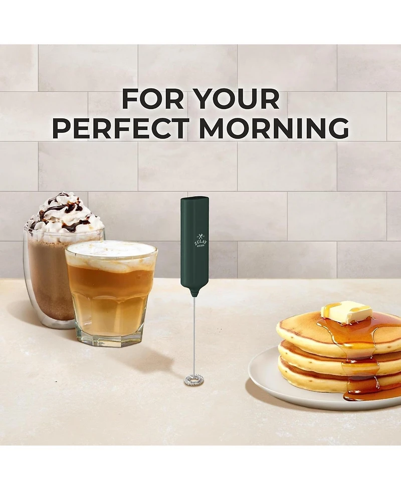 Powerful Mini Milk Frother Handheld - Electric Hand Mixer