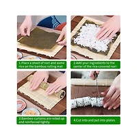 Cowin Sushi Making Kit Beginner Sushi Kit Diy