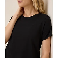 Pact Women's Organic Cotton Softspun Crew Neck Tee