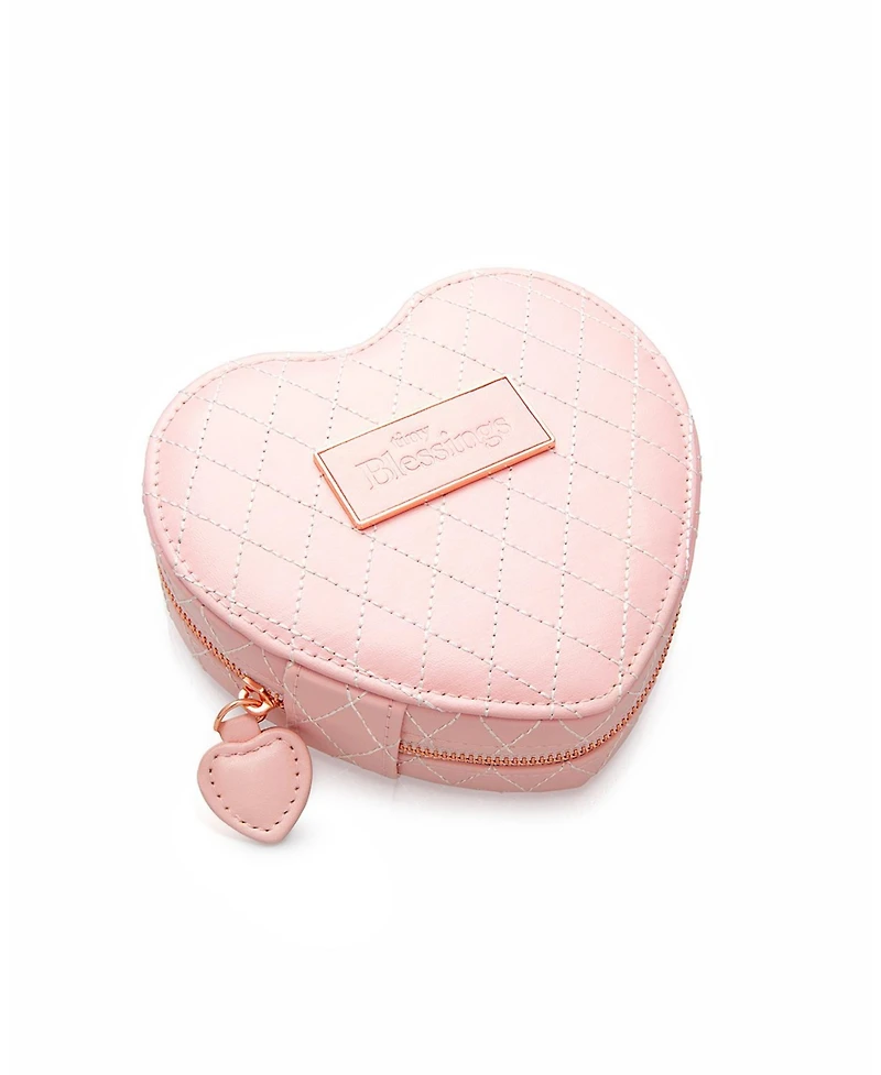 Tiny Blessings Children's Pink Heart Jewelry Box