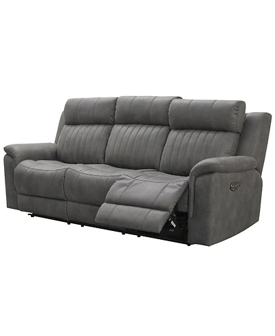 Abbyson Living 85" Fabric Power Reclining Sofa