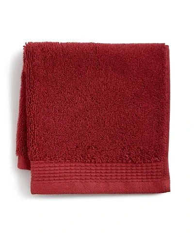 Charter Club Signature Washcloth, 13" x 13", Exclusively at Macy's
