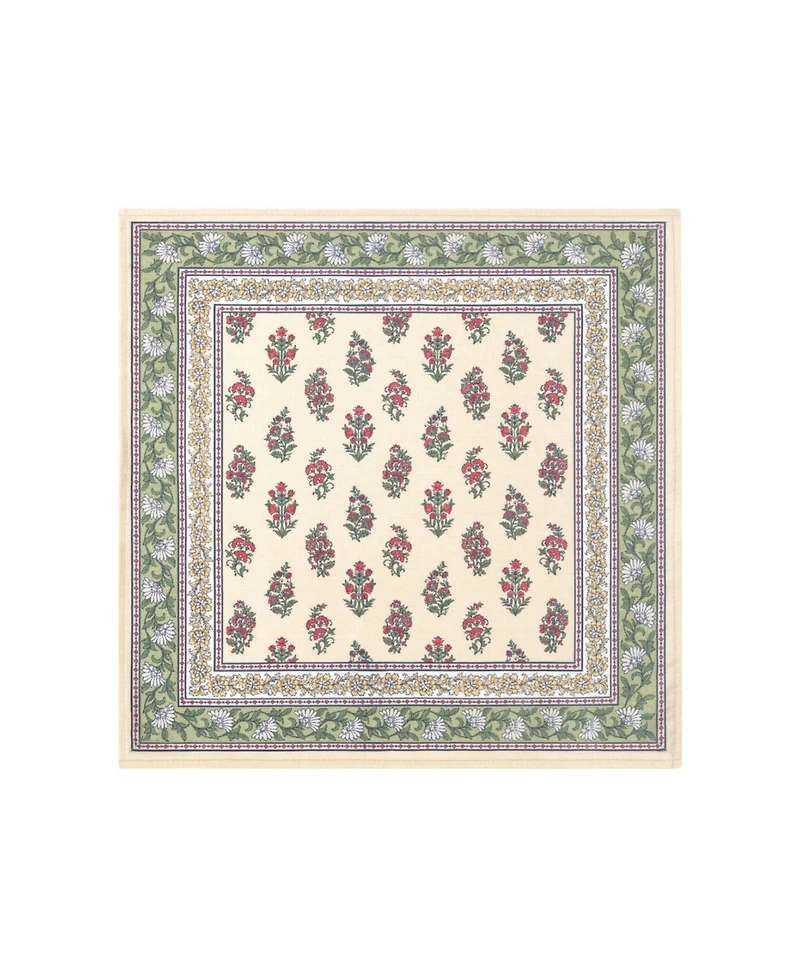 Elrene Nomad Harvest Block Print Napkins 17" x 17", Set of 4