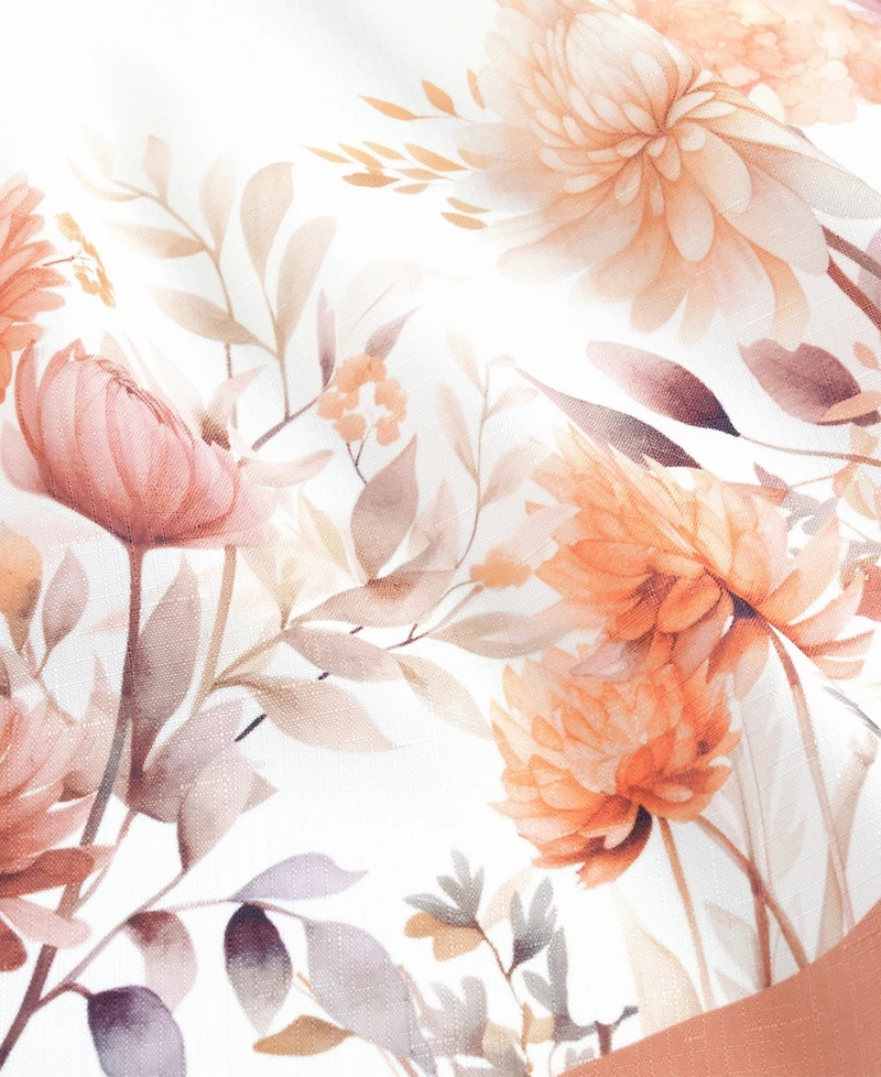 Elrene Autumn Blooms Rectangle Tablecloth, 60" x 120