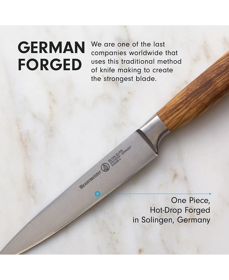Messermeister Oliva Elite Utility Knife, 6"