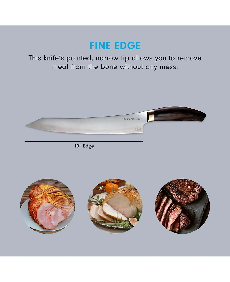 Messermeister Kawashima Slicer Knife, 10"