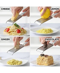 Professional Stainless Steel Flat Handheld Cheese Grater